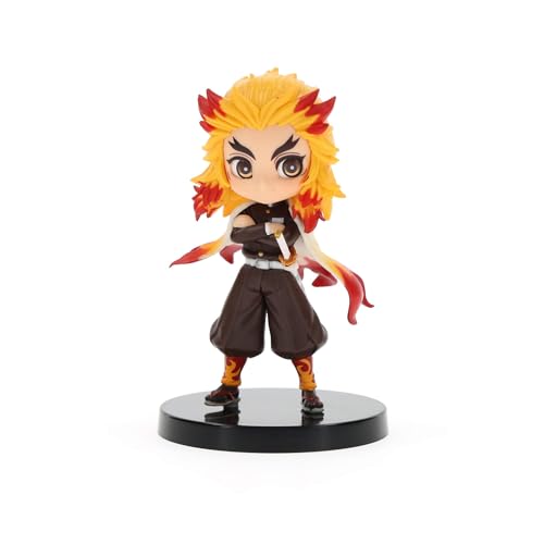 Banpresto Demon Slayer: Kimetsu no Yaiba Q posket Petit vol.5(A:Kyojuro Rengoku), Multiple Colors, BP17839