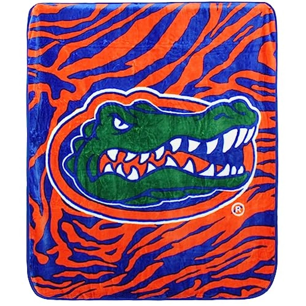 College Covers Florida Gators Raschel Throw Blanket, 60 in by 50 in