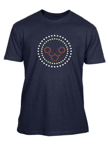 Taiko no Tatsujin - Firework Don T-Shirt (Navy Heather)