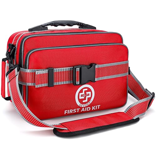 GEVOKE Professional 500 Piece Emergency First Aid Kit for Home, Car, Travel, Camping, Truck, Hiking, Sports, Office, Vehicle & Outdoor Emergencies - Emergency Medical Kit, Large First Aid Kit Survival