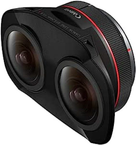 Canon RF5.2mm F2.8 L Dual Fisheye Lens – 3D Virtual Reality, 180 Degree VR, Canon EOS R5 Compatible