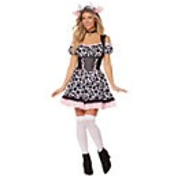 Adult Cow Dress Costume - Spirithalloween.com