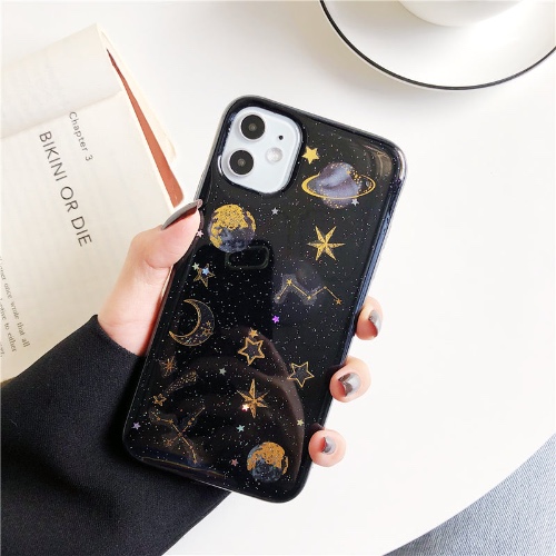 Shimmering Space iPhone Case - iPhone 13 Pro / Black