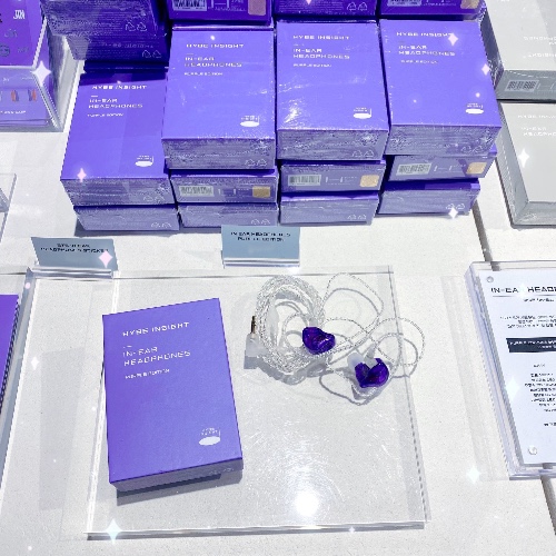 HYBE INSIGHT - BTS Official IN EAR Headphones PURPLE EDITION | Default Title