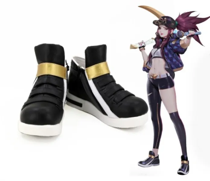 Lol KDA Akali Cosplay Shoes - AliExpress
