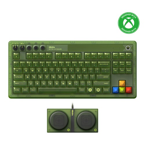 8BitDo Retro 87 Mechanical Keyboard - Xbox Edition (Ships on Jan 16th, 2025) | Default Title