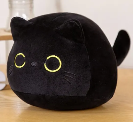 Black Kitty Plushie