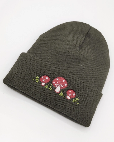Mushroom beanie - L