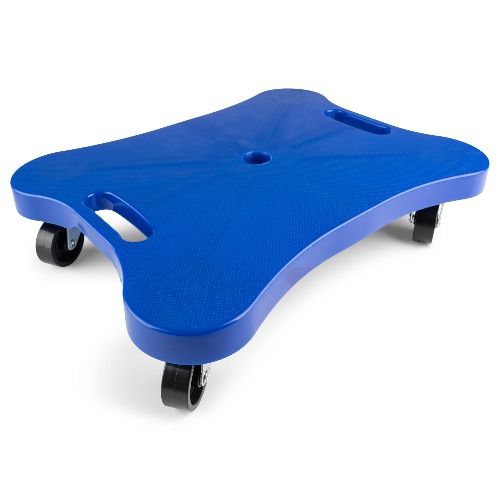 Champion Sports - CHSPGH1216 Plastic Scooter Board with Contoured Handles, Blue , 12" x 16" - 