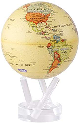 4.5" Antiqued Globe