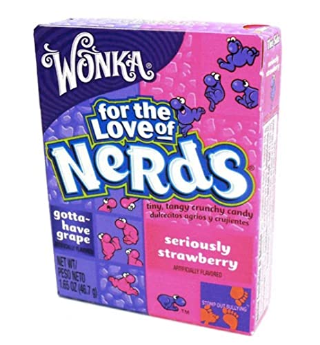 Wonka Nerds Strawberry/Grape 46g