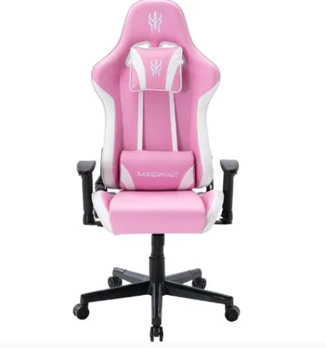 Juggernaut Z100 Gaming Chair - White/Pink