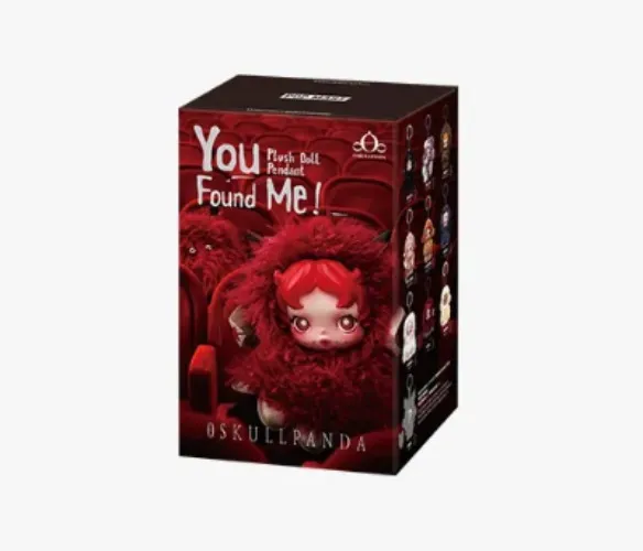 SKULLPANDA You Found Me! Series Plush Doll Pendant