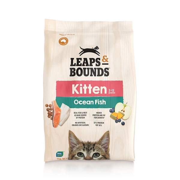 Leaps & Bounds Ocean Fish Kitten Food
