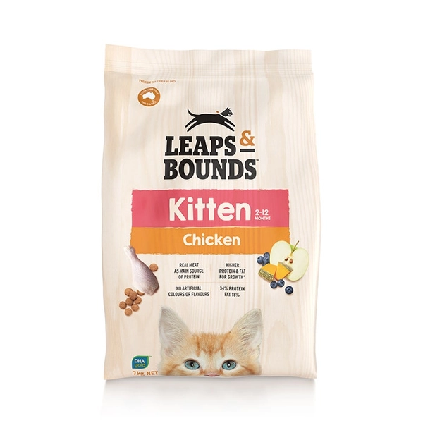 Leaps & Bounds Chicken Kitten Food