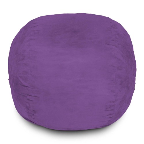 4-ft Bean Bag Chairs by Beanbag Factory - Purple
