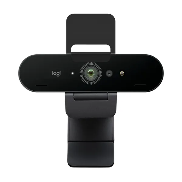 Logitech Brio Stream Webkamera - Ultra 4K HD-videosamtal, brusreducerande mikrofon, HD-ljusjustering, vidvinkel, kompatibel med Microsoft Teams, Zoom, Google Meet på PC/Mac - Svart