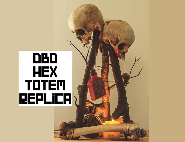 Hex Totem Replica Sculpture