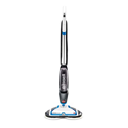 Bissell SpinWave Expert Hard Floor Spin Mop, 20393, White/Black - SpinWave, 20393