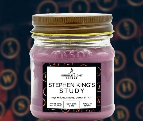 Stephen King's Study Candle
