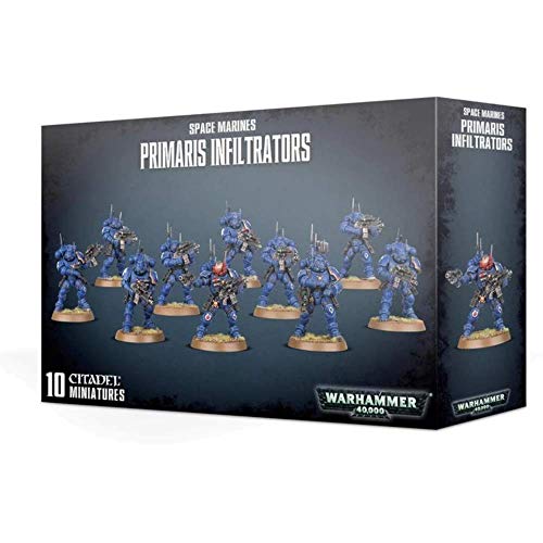 Games Workshop - Warhammer 40,000 - Space Marines Primaris Infiltrators, for Ages 14 and above