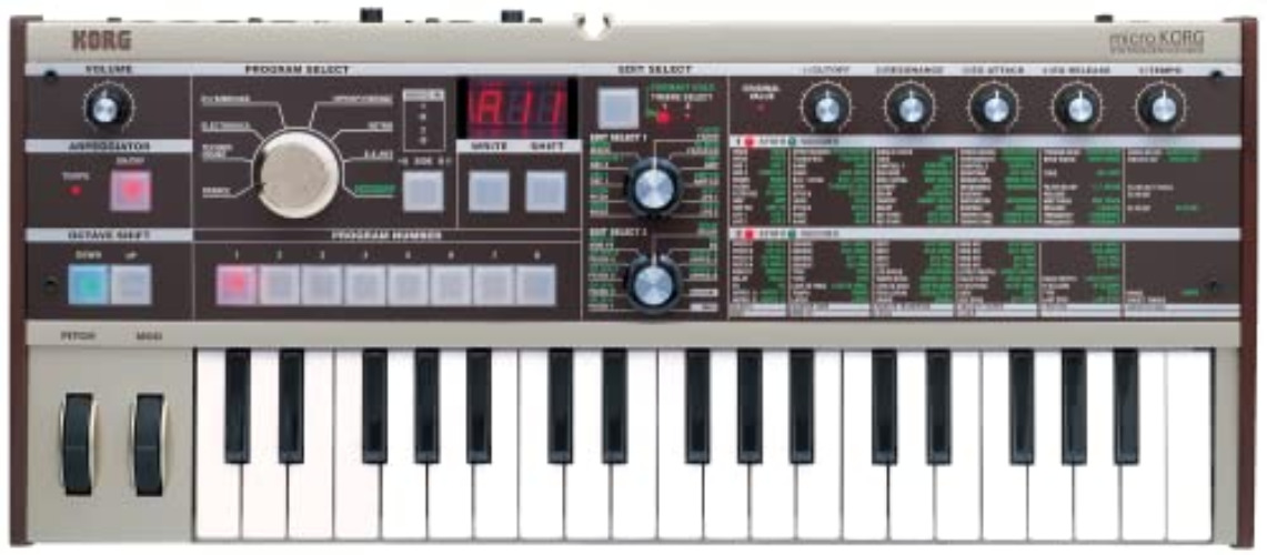 Korg microKorg Analog Modeling Synthesizer with Vocoder