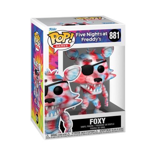 FUNKO POP! GAMES: Five Nights at Freddy's TieDye- Foxy