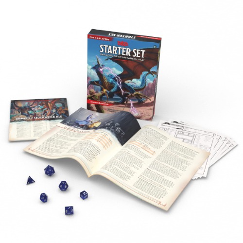 Dungeons & Dragons Starter Set: Dragons of Stormwreck Isle (Engelsk Version)