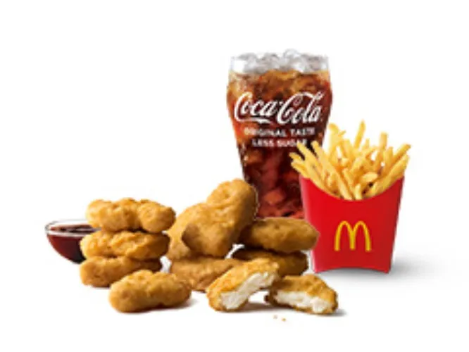 McDonald’s Chicken McNuggets® (9pc) Upsized Extra Value Meal