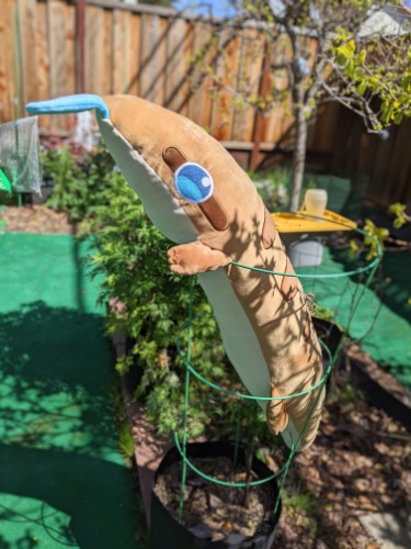 Skonk Plushie | 4 feet / 1.2 meters