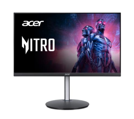 Acer Nitro XFA243Y Sbiipr 23.8” Full HD (1920 x 1080) VA Gaming Monitor | AMD FreeSync Premium Technology | 165Hz Refresh Rate | 1ms VRB | HDR 10 | 1 Display Port 1.2 & 2 HDMI 2.0 Ports,Black - 23.8-inch 165Hz