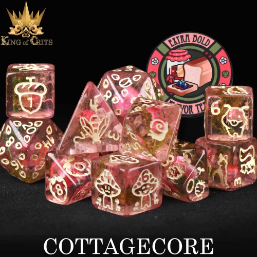 Cottagecore 11 Dice Set | Default Title