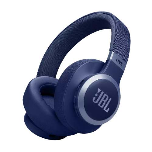 JBL Live 770NC Wireless Over-Ear Headphones with True Adaptive Noise Cancelling - Blue