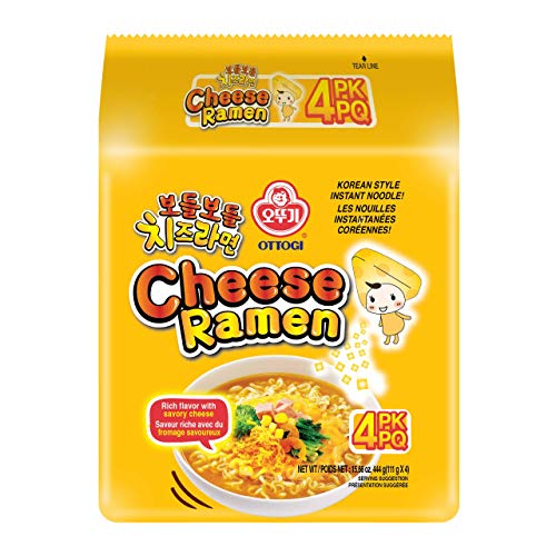 OTTOGI Cheese Ramen, 4 Pack 