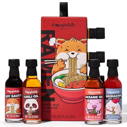 Ramen Spicy Oils and Sauces, Set of 4