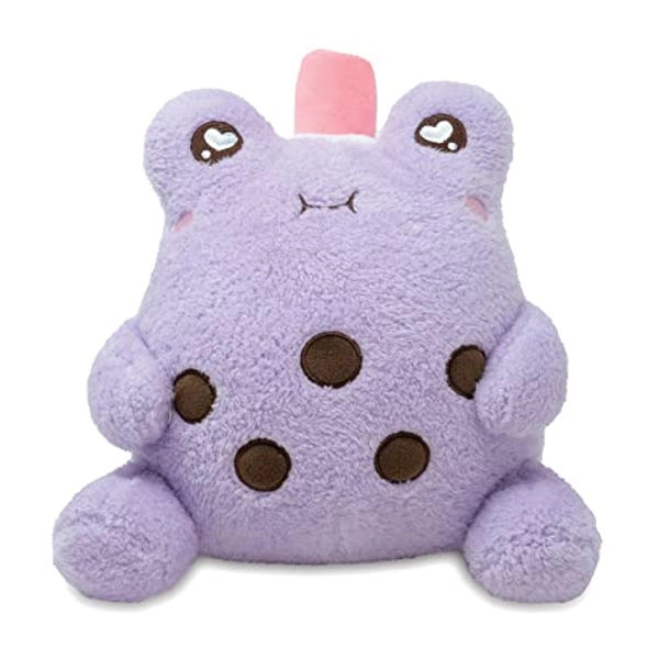 Cuddle Barn PlushGoals - Boba Wawa | Super Soft Cute Kawaii Froggie Dressed As Bubble Tea Collectible Stuffed Animal Plush Toy, 9 inches - Boba Wawa
