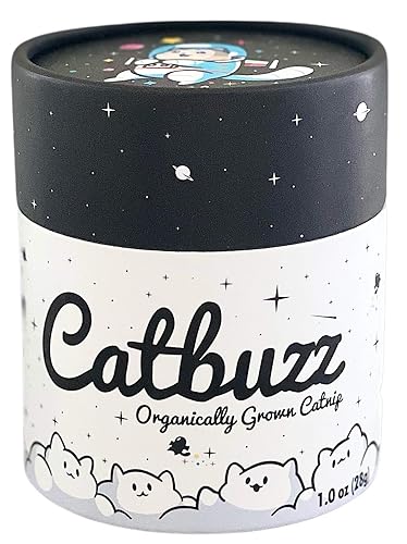 Catbuzz Premium and Organically Grown Catnip, Fresh, Grown by Family Farmers in The USA, All-Natural, Eco-Friendly, Sustainable