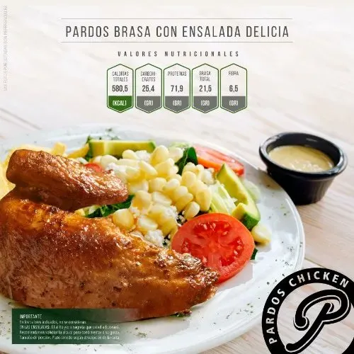 Pollito a la brasa