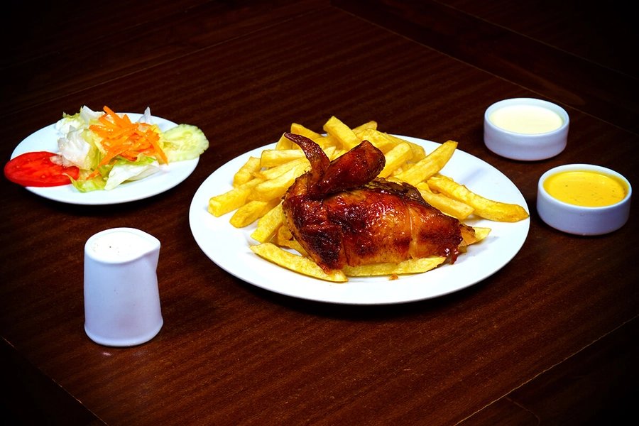 1/4 Pollo a la Brasa