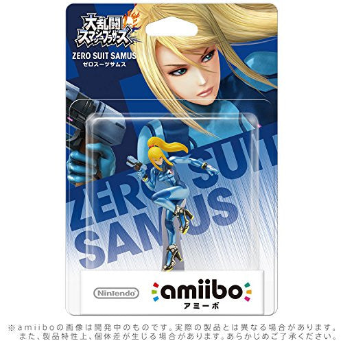 amiibo Super Smash Bros. Series Figure (Zero Suit Samus) - Brand New