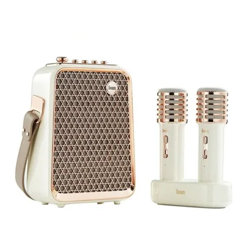 Divoom Songbird Home KTV Sound Set Portable Karaoke Dual Wireless Microphone