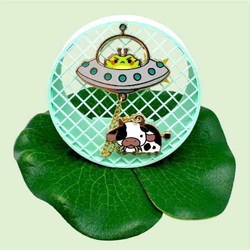 Alien Froggy Pin - B Grade