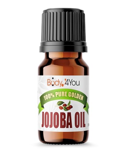 BodyJ4You Jojoba Oil Piercing Aftercare - Stretched Ear Gauges Tragus Nose Septum Lip Navel - Natural Recovery Skin Moisturizer - 100% Pure Unrefined Wax - 0.17 Fl Oz - 0.17 Fl Oz (Pack of 1)