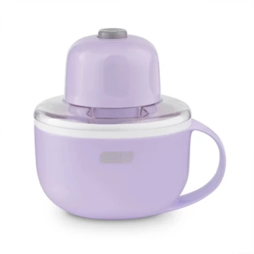 My Mug Electric Ice Cream Maker Multi-Purpose Soft Serve Ice Cream Machine: Dash, 1-Quart, 20-Min Cycle, Purple, Hand Wash