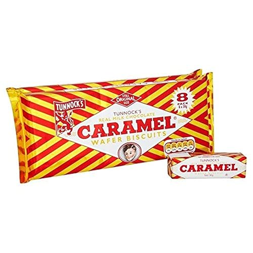 Tunnock's Milk Chocolate Caramel Wafers 16 x 30g