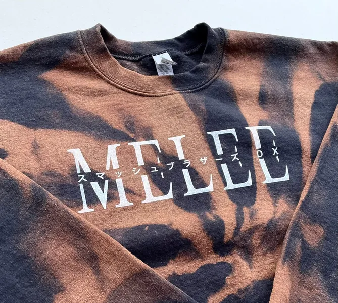 Bleached MELEE Crewneck Sweatshirt | SSBM | Super Smash Bros
