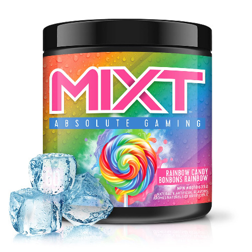 MIXT Energy Drink Mix 8 Hour Energy Formula (Rainbow Candy)