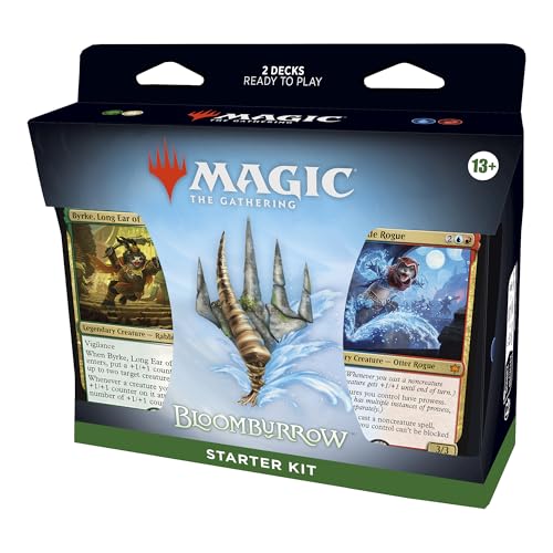 Magic: The Gathering - Bloomburrow Starter Kit | Learn to Play Magic with 2 Bloomburrow-Themed Decks | 2 Player Collectible Card Game for Ages 13+