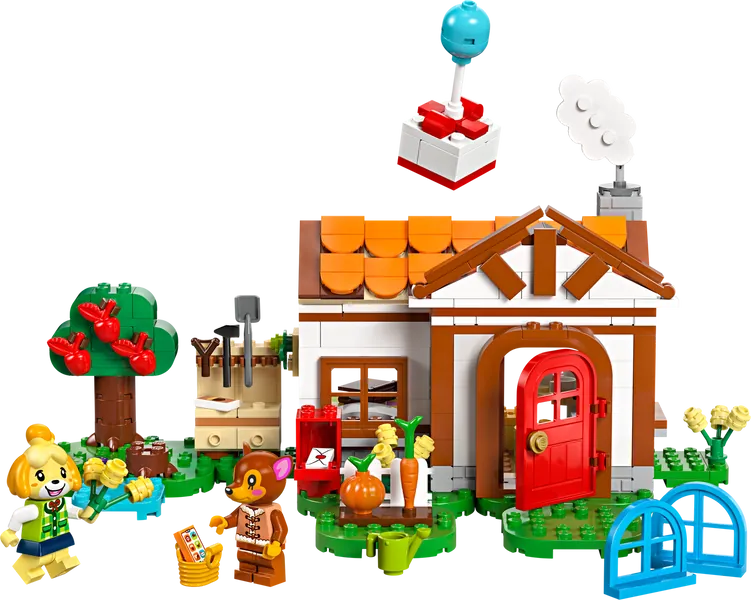 Isabelle's House Visit 77049 | Animal Crossing™ | Buy online at the Official LEGO® Shop GB 