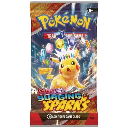 Pokémon Cards Booster Pack Scarlet & Violet Surging Sparks | Smyths Toys UK